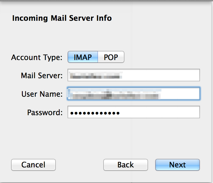 imap mail client for mac snow leopard
